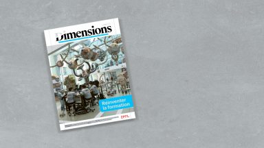 Couverture du magazine n°5 de Dimensions