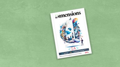 Couverture du magazine n°8 de Dimensions