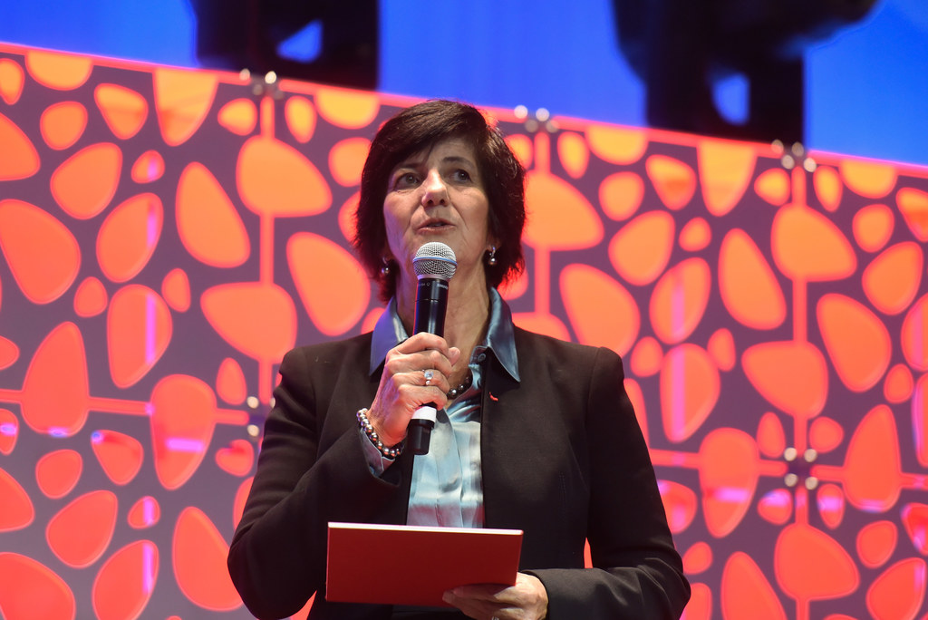 Martine Closel lors de la Magistrale 2018 © Christian Brun / EPFL, 2018