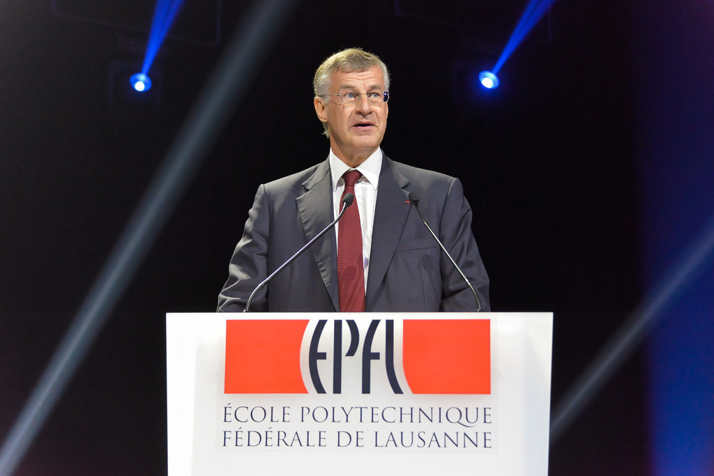 Frederik Paulsen lors de la Magistrale 2015 © Christian Brun / EPFL, 2015