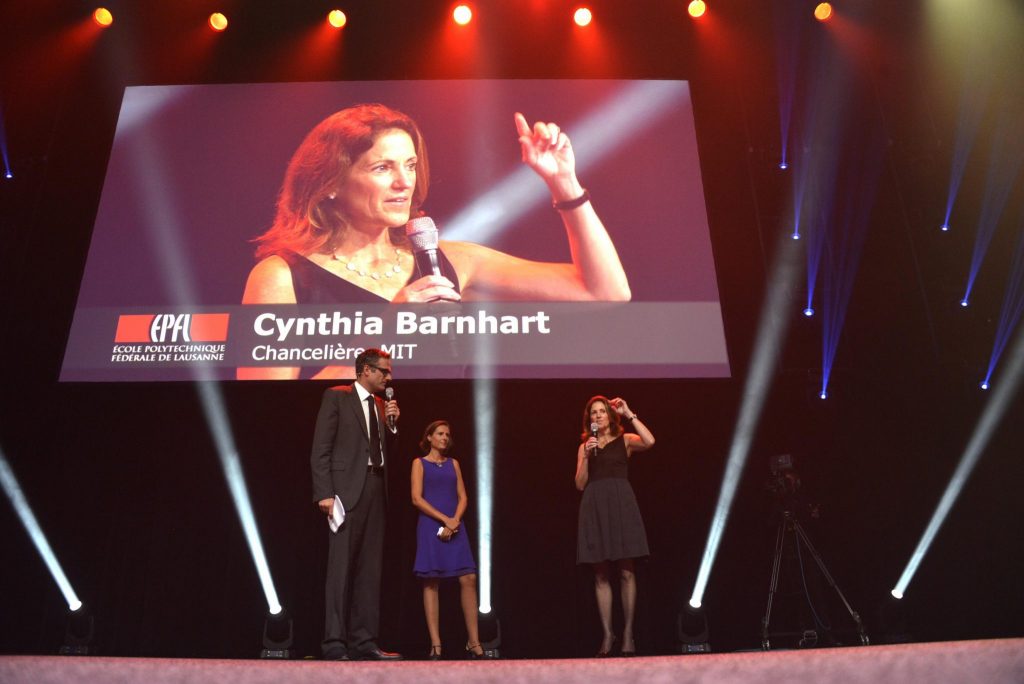 Cynthia Barnhart lors de la Magistrale 2014 © Christian Brun / EPFL, 2014