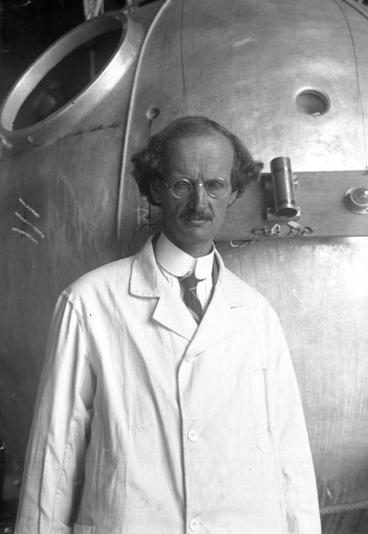 Auguste Piccard © Deutsches Bundesarchiv, CC BY-SA