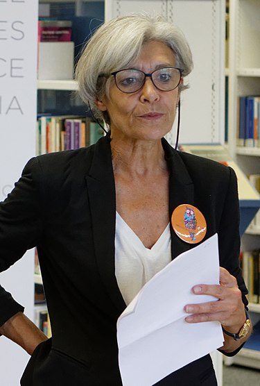 Claudie Haigneré © Pierre-Yves Beaudouin, CC BY-SA