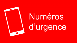 Numéros d'urgence