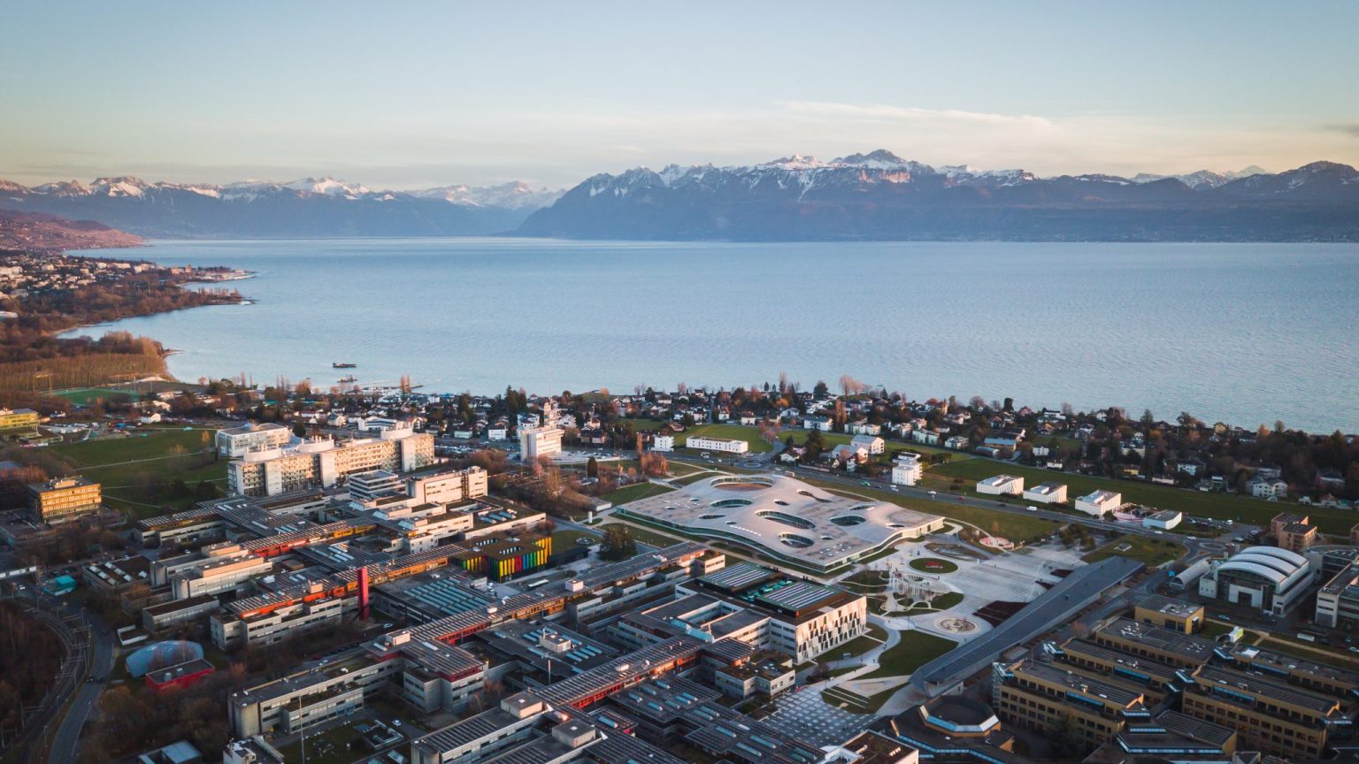 Aerial view of the campus | EPFL Jamani Caillet
