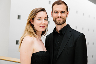 Matthias Geissbuehler and Stephanie Burga - photo Nicolas Jutzi