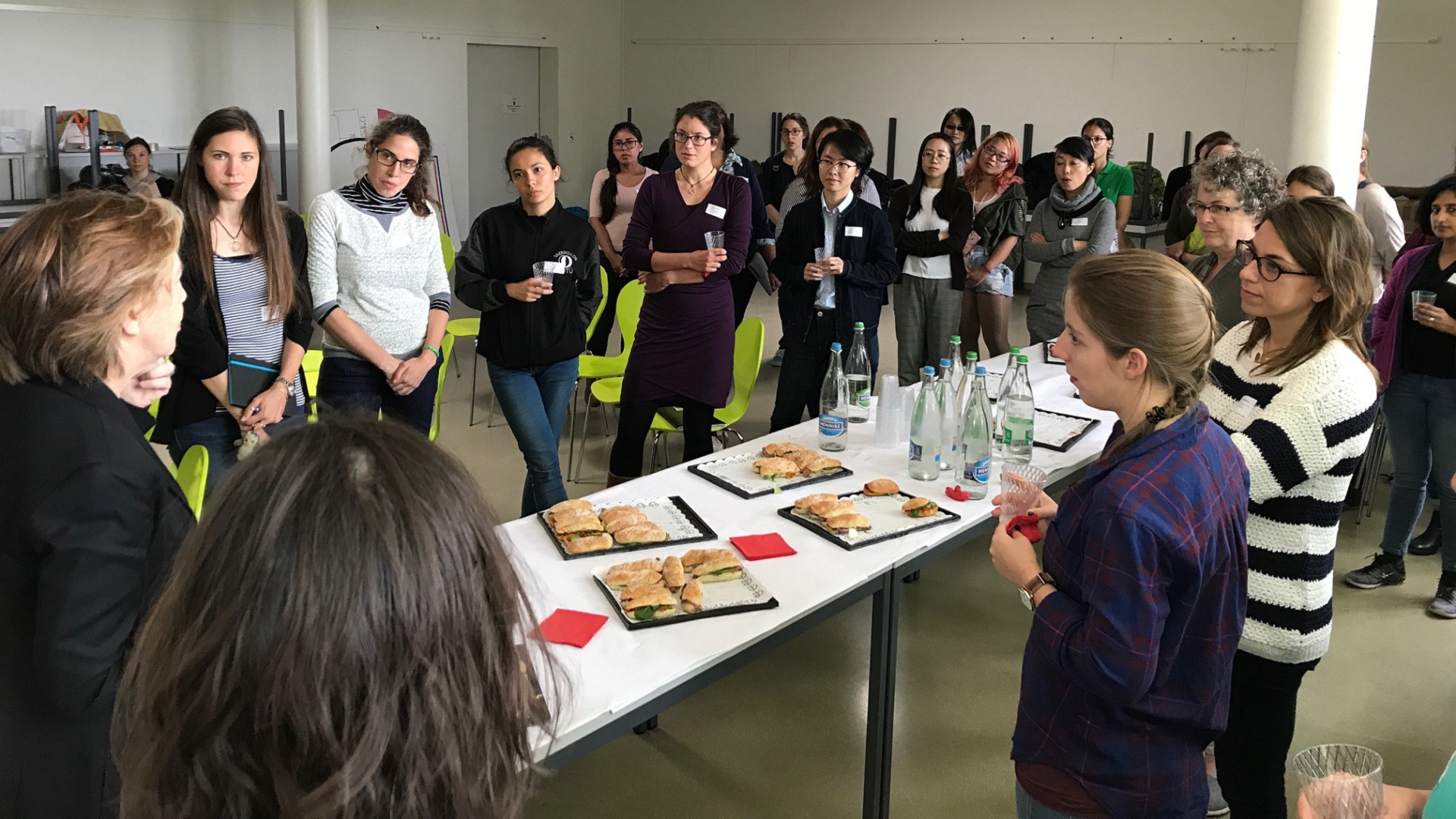 Un lunch organisé par le bureau de l'Egalité à l'EPFL