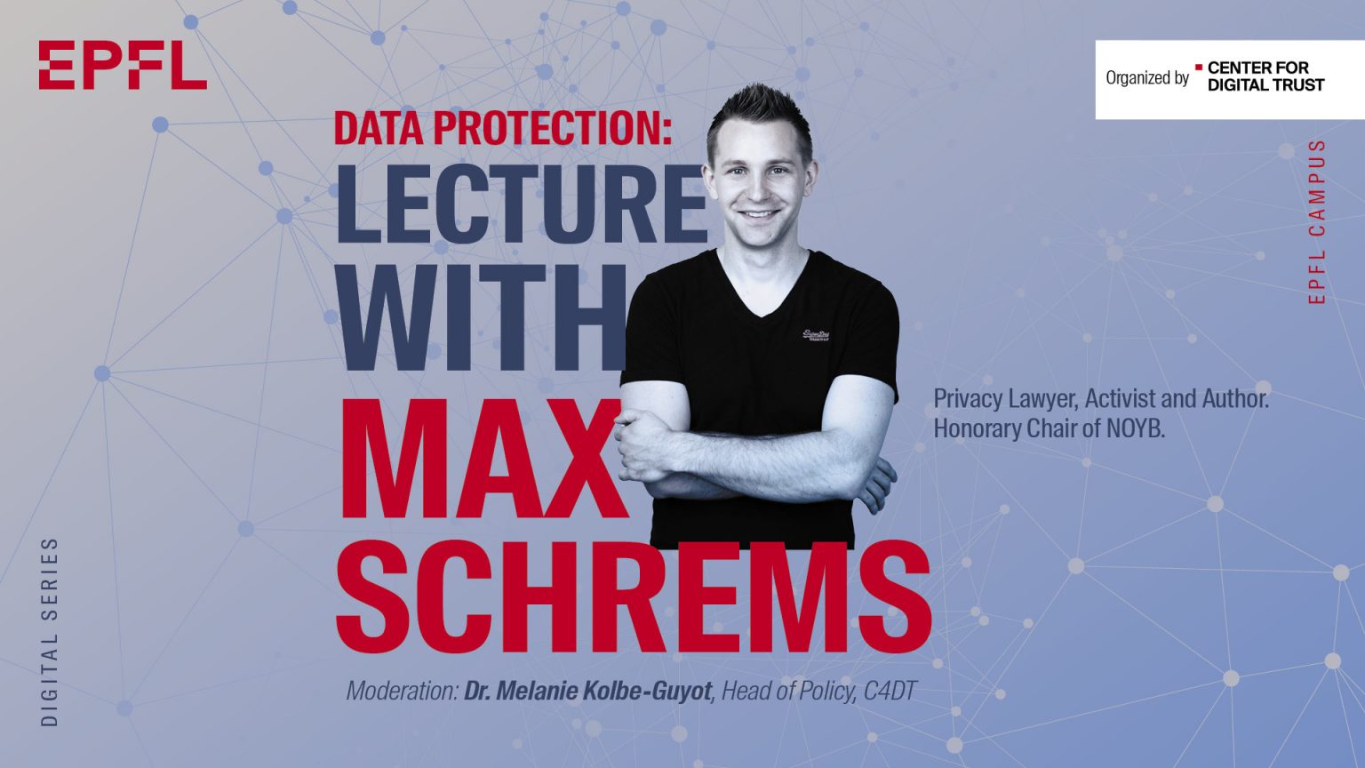 Lecture with Max Schrems at EPFL - March 2024