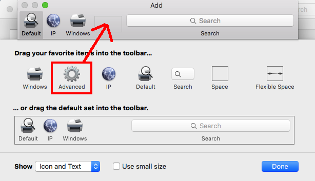 mac add item toolbar