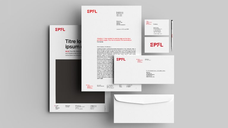 templates de documents print de l'EPFL