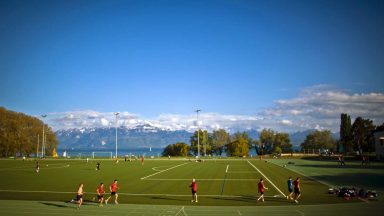 Vue du centre sportif universitaire lausannois