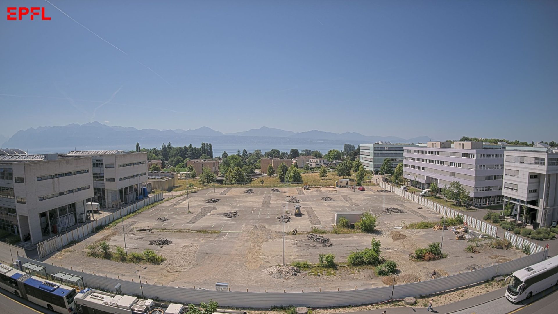 Vue du chantier du Advanced Science Building