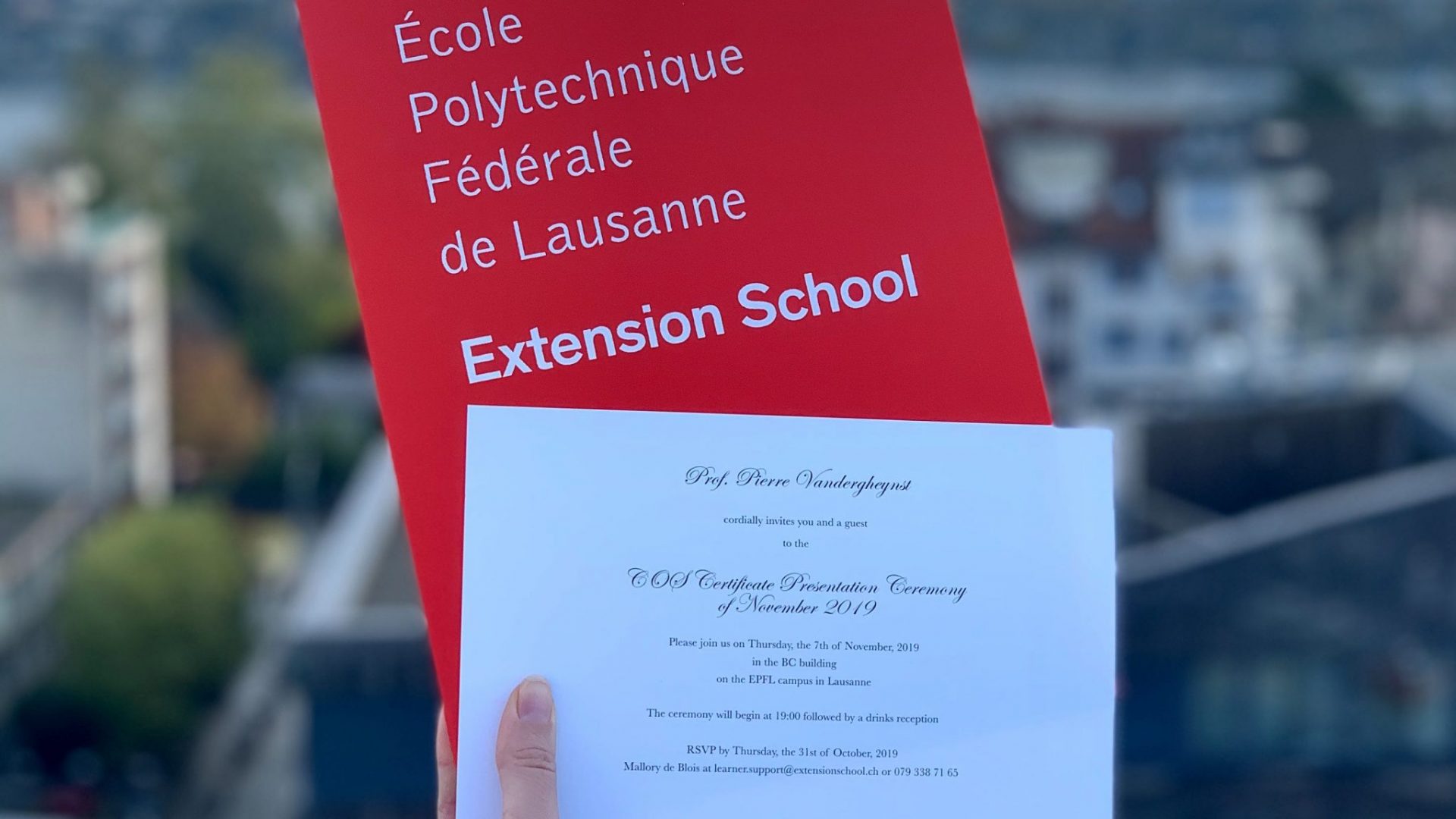 Certifications and Credentials ‒ EXTS ‐ EPFL