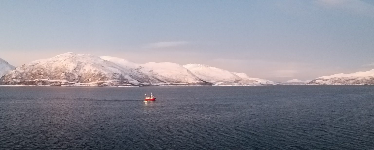 near Tromso, Norway, 29.01.2020