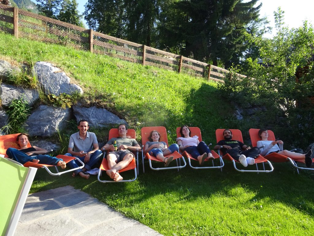 Second lab retreat in Nendaz (July 1-3 2015) | © EPFL