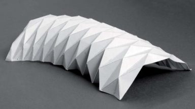 origami ibois structure