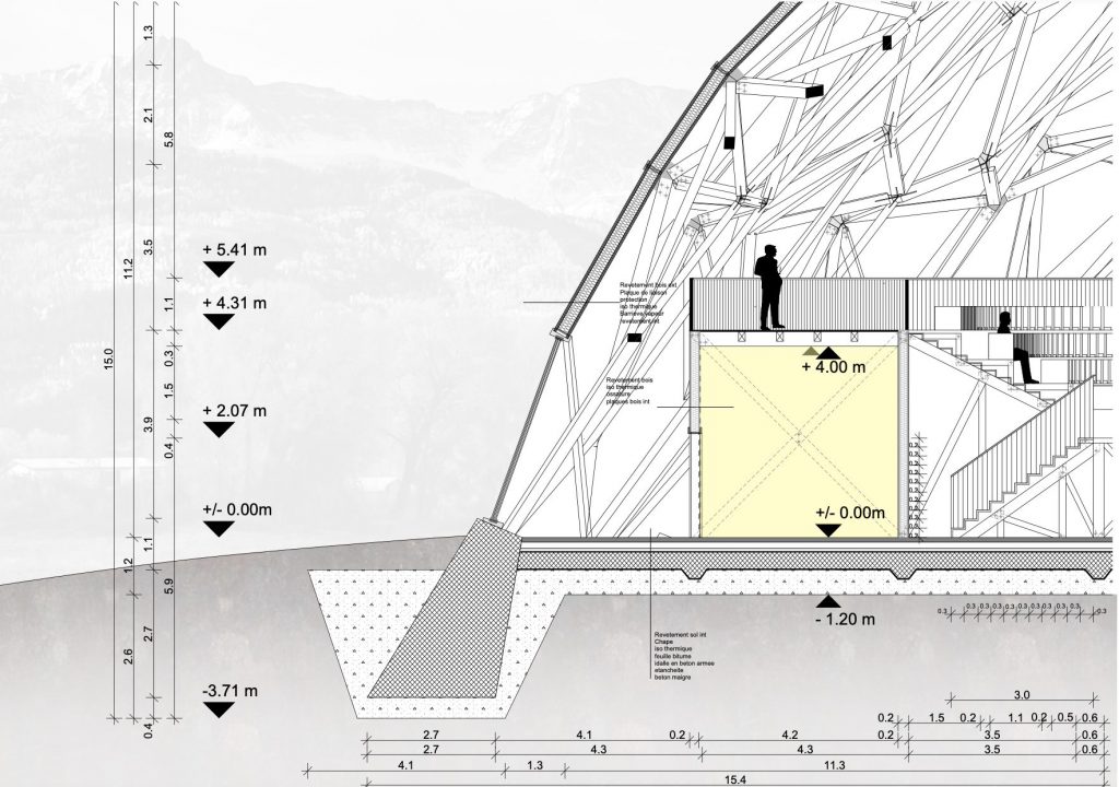 coupe-structure_velodrome-etudiants-studio-weinand-epfl