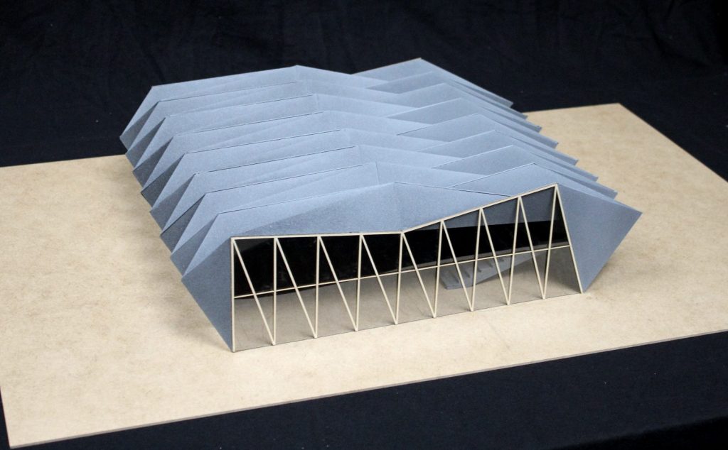 Maquette Structure Bois studio Weinand