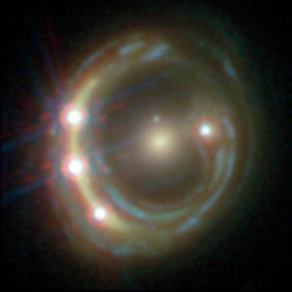 Gravitationally-Lensed quasar