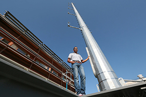 Motus - urban microclimate measurement mast and Dasaraden Mauree