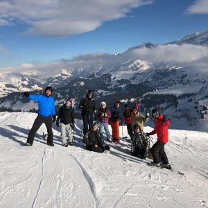 2018 skiing day