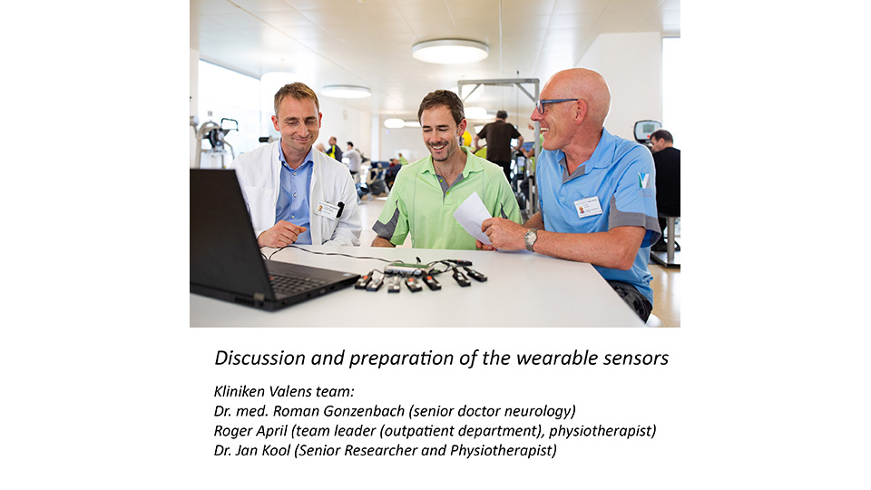 Kliniken Valens team in Multiple Sclerosis In-Patient Rehab Project