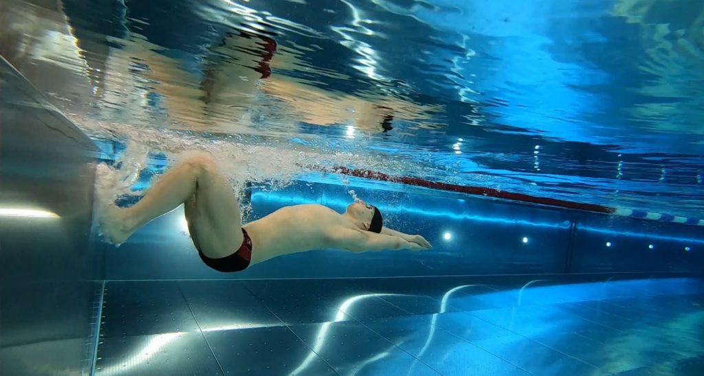 Wearable system to study swimming