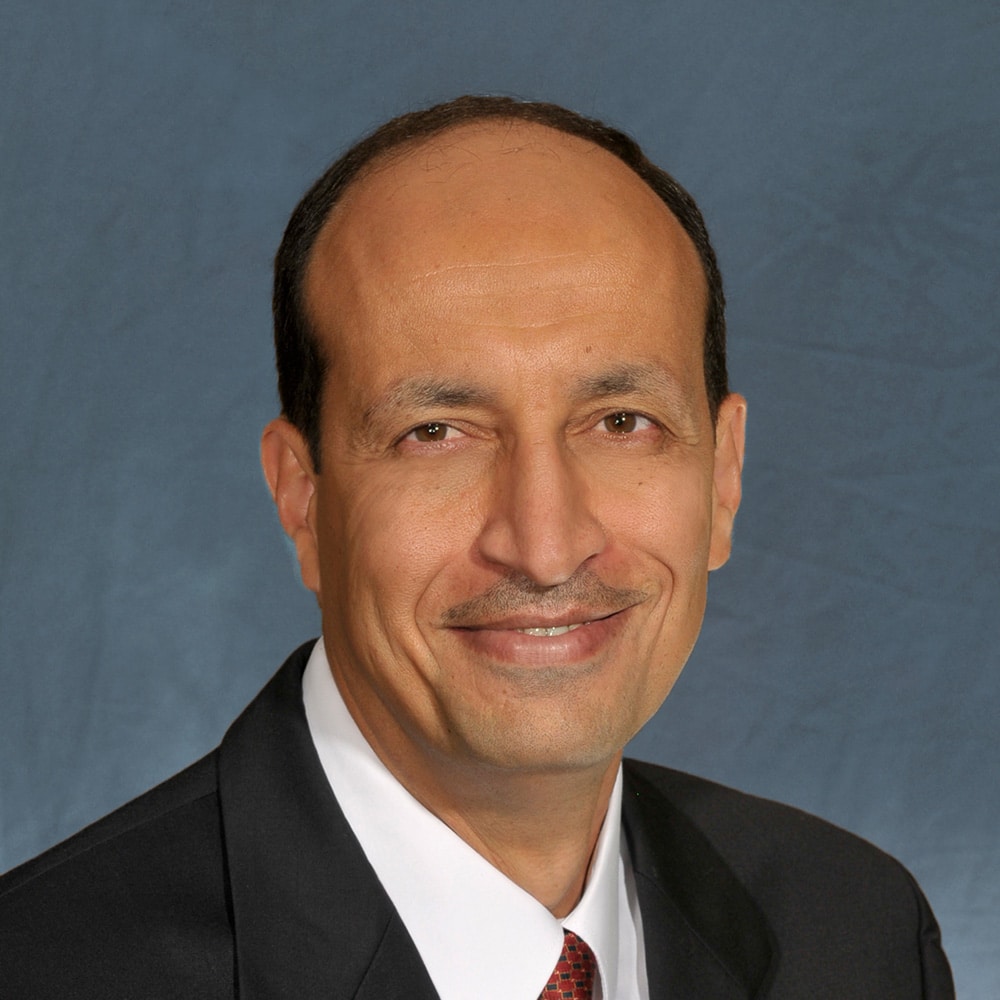 a portrait of Prof. Khalid Alshibli