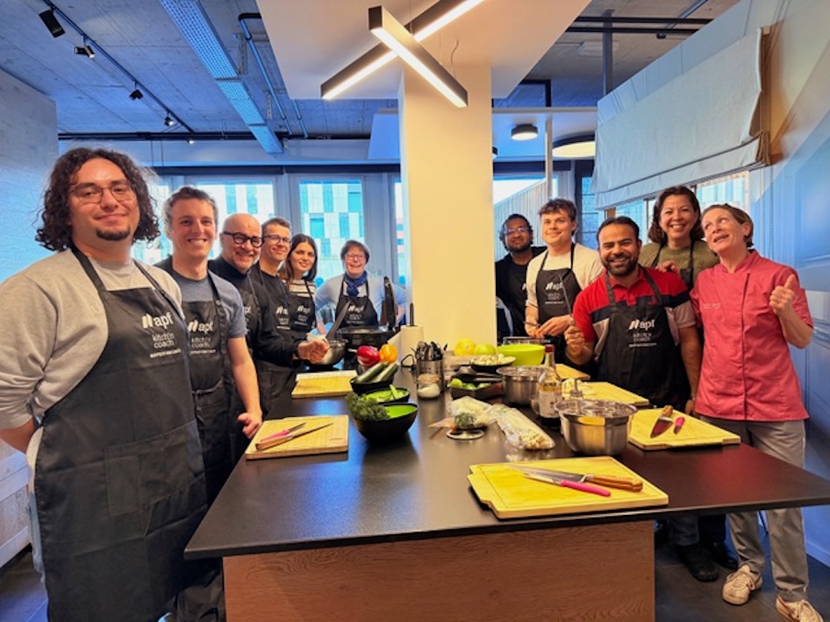Cooking class, APF Etoy, April 2026