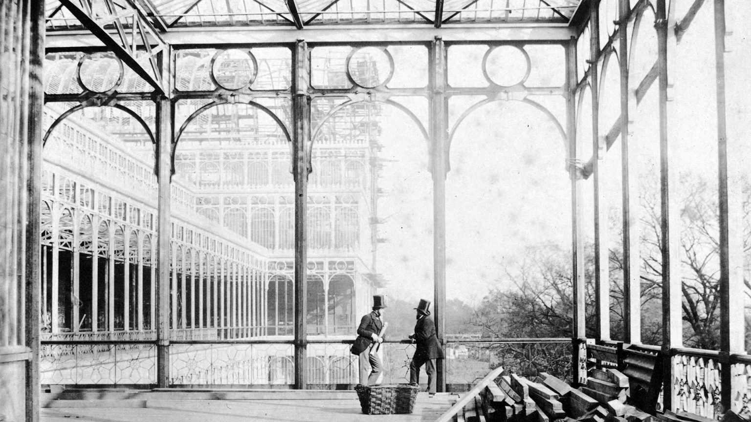 Crystal Palace (Richard Paxton, 1851) (Photograph by Philip Henry Delamotte)