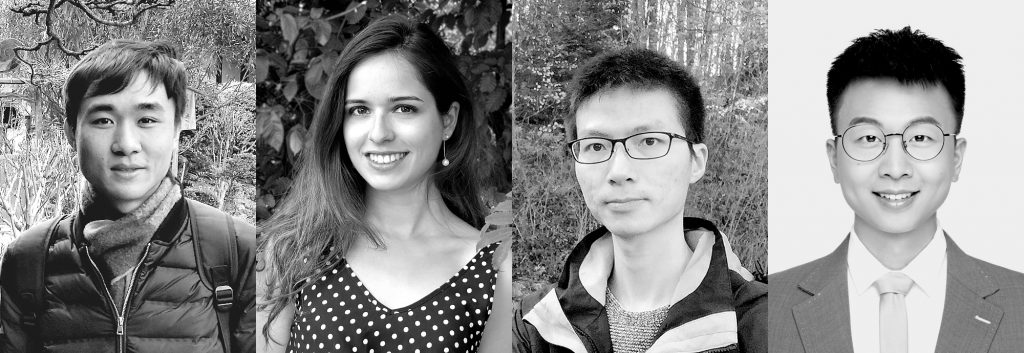 Kewen Lei, Tamara Rossy, Wanze Chen and Yuqing Xie (left to right) | finalists of 2021-2022 Award | © 2022 Lei-Rossy-Chen-Xie, EPFL: ownership is with the depicted individuals.