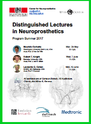 Program Dinstinguished Lectures Neuroprosthetics