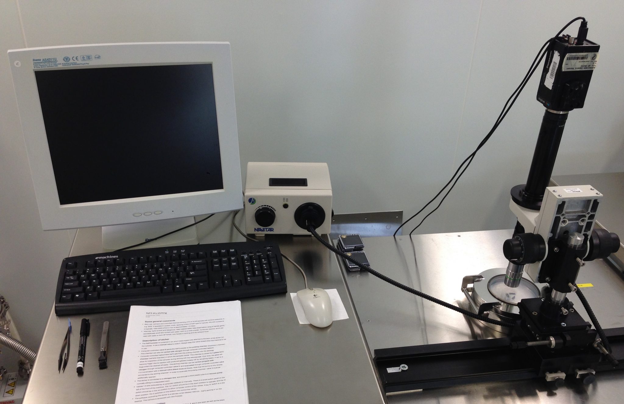 XeF2 Silicon etching system ‒ Center of MicroNanoTechnology CMi ‐ EPFL