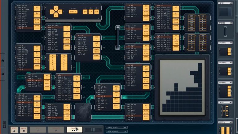 Close up of a mother board