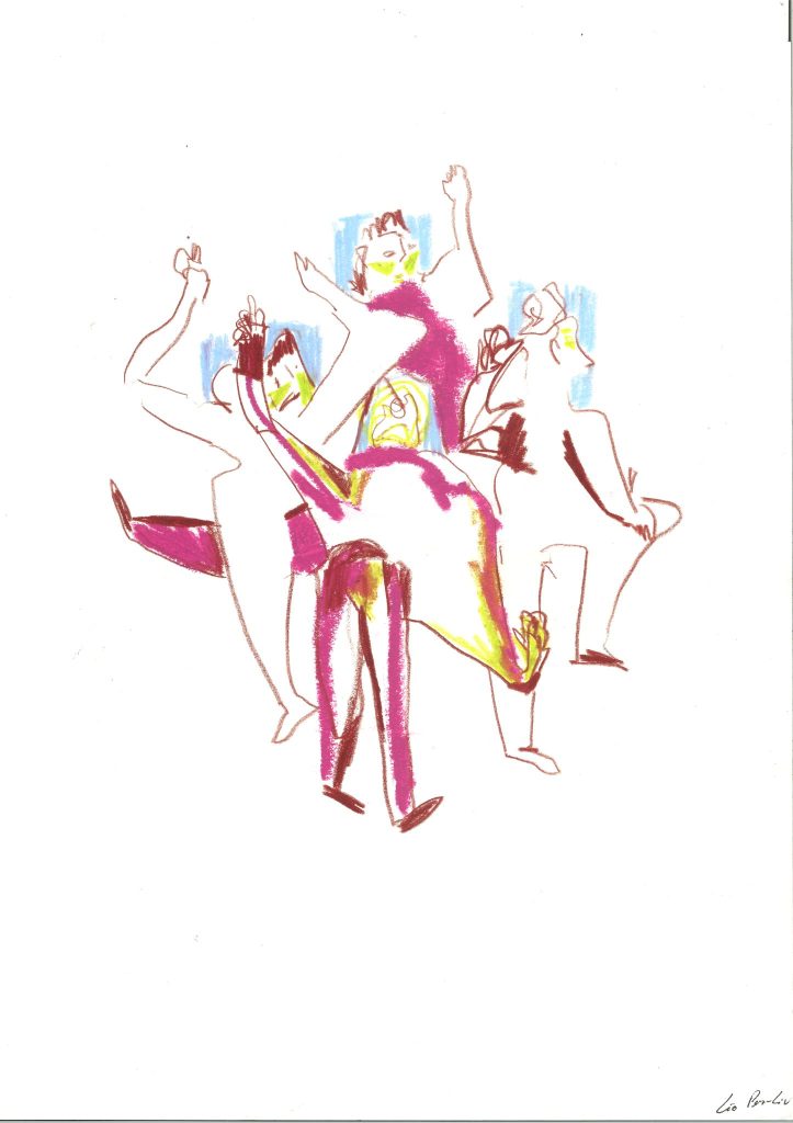 DĂNCITY, dessin : LĂ©o Perrin-Livenais