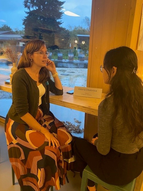 MTE Students and mentors participating in the Mentoring Program kickoff event 2024. SpeedDating