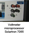 Voltmeter microprocessor Solartron 7065